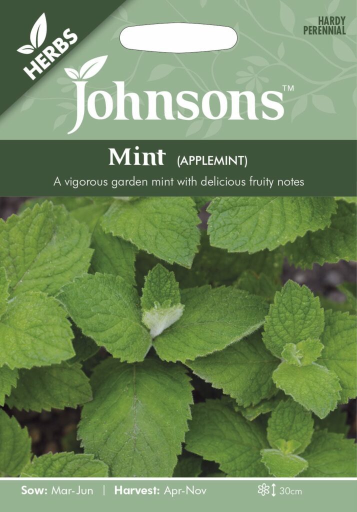 Johnsons Mint Applemint Seeds 5010931329427