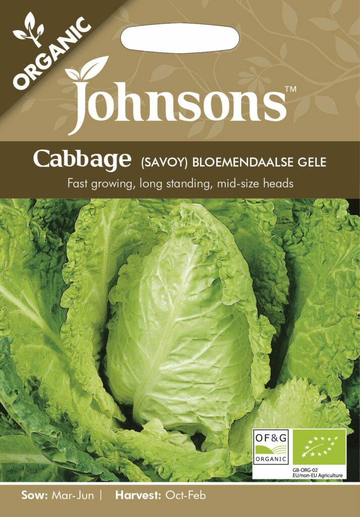 Johnsons Cabbage Bloemendaalse Gele Seeds 5010931283682