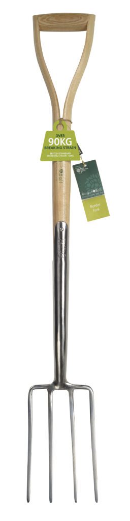 Burgon & Ball RHS Stainless Steel Border Pitch Fork 5019360008668