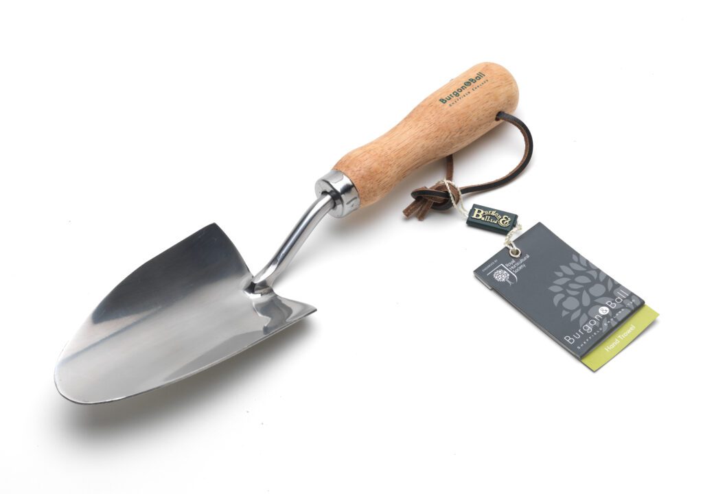 Burgon & Ball RHS Stainless Hand Trowel 5019360008408