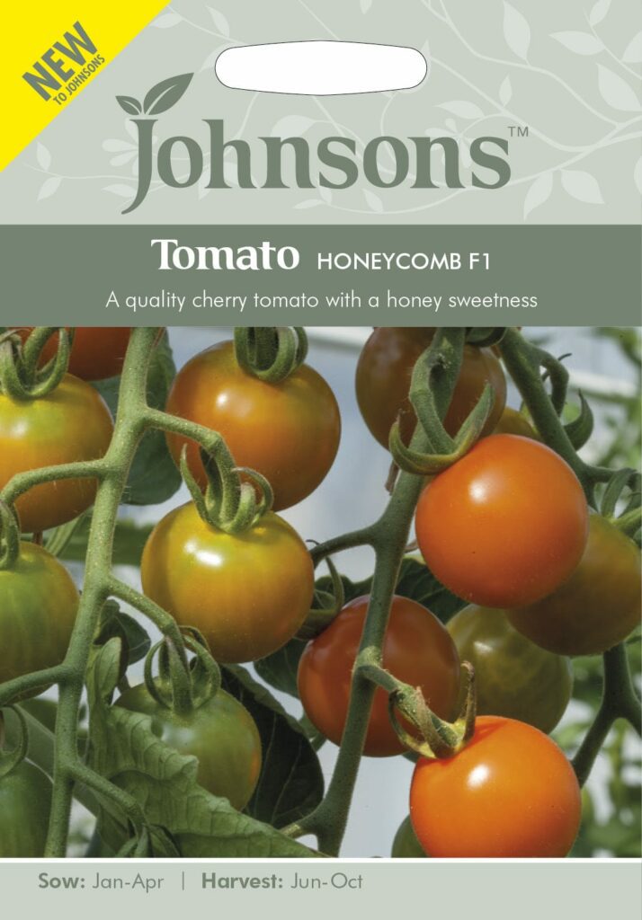 Johnsons Tomato Honeycomb F1 Seeds 5010931329885