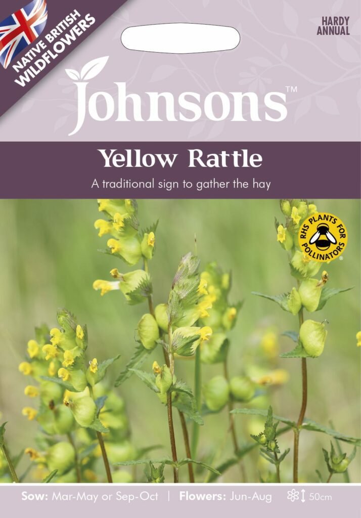 Johnsons Yellow Rattle Seeds 5010931328154