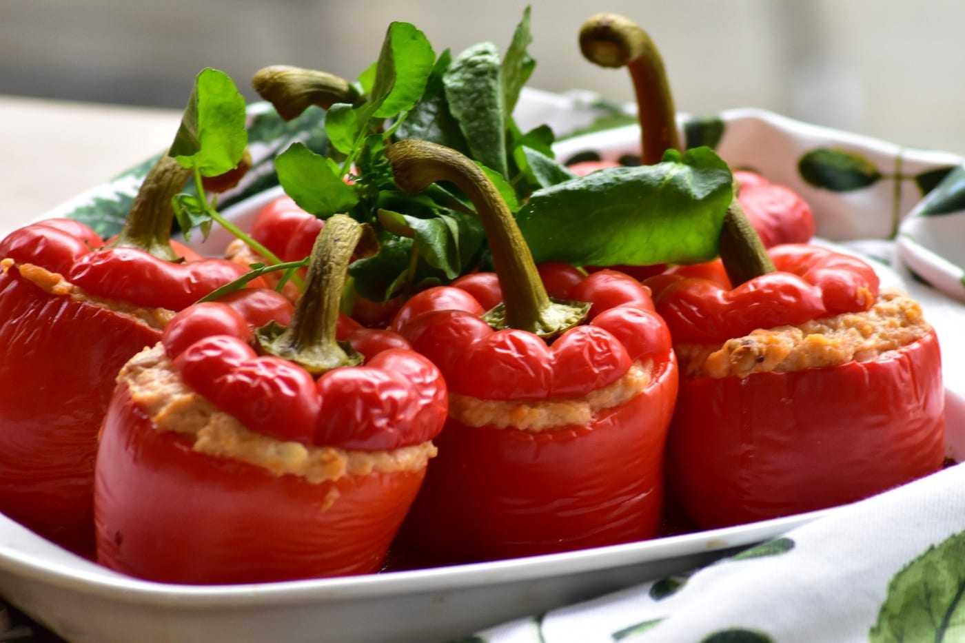 Baked Stuffed Peppers Recipe | Hillier Garden Centres