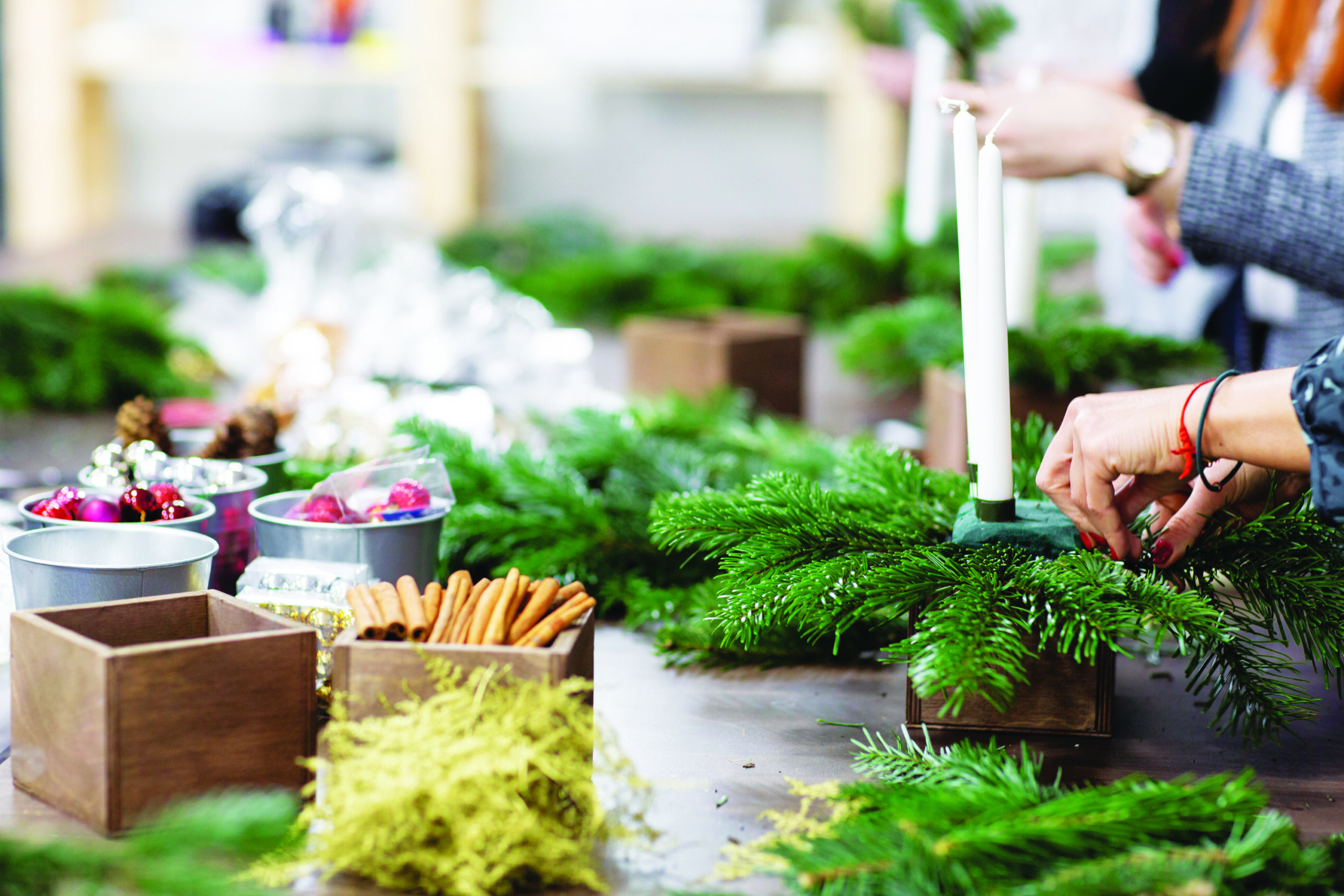 Christmas Table Decoration Workshops  Hillier