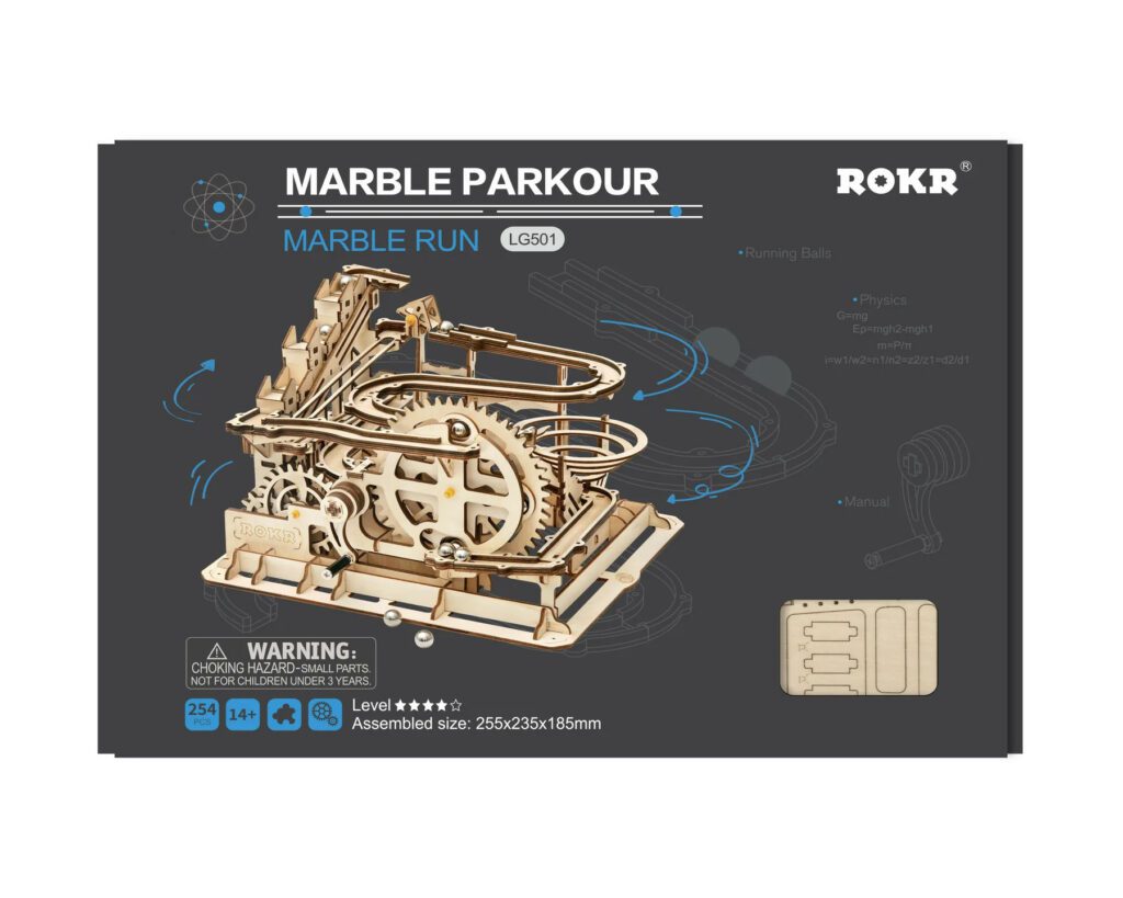 Robotime Marble Parkour DIY 3D Model Kit 6946785178890