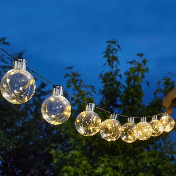 Firefly Orb Solar String Lights – 10 Lights 5050642081306