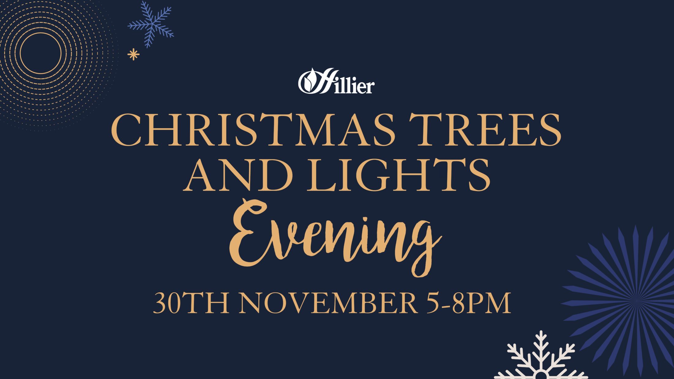 Hillier Trees and Lights Evening - Hillier