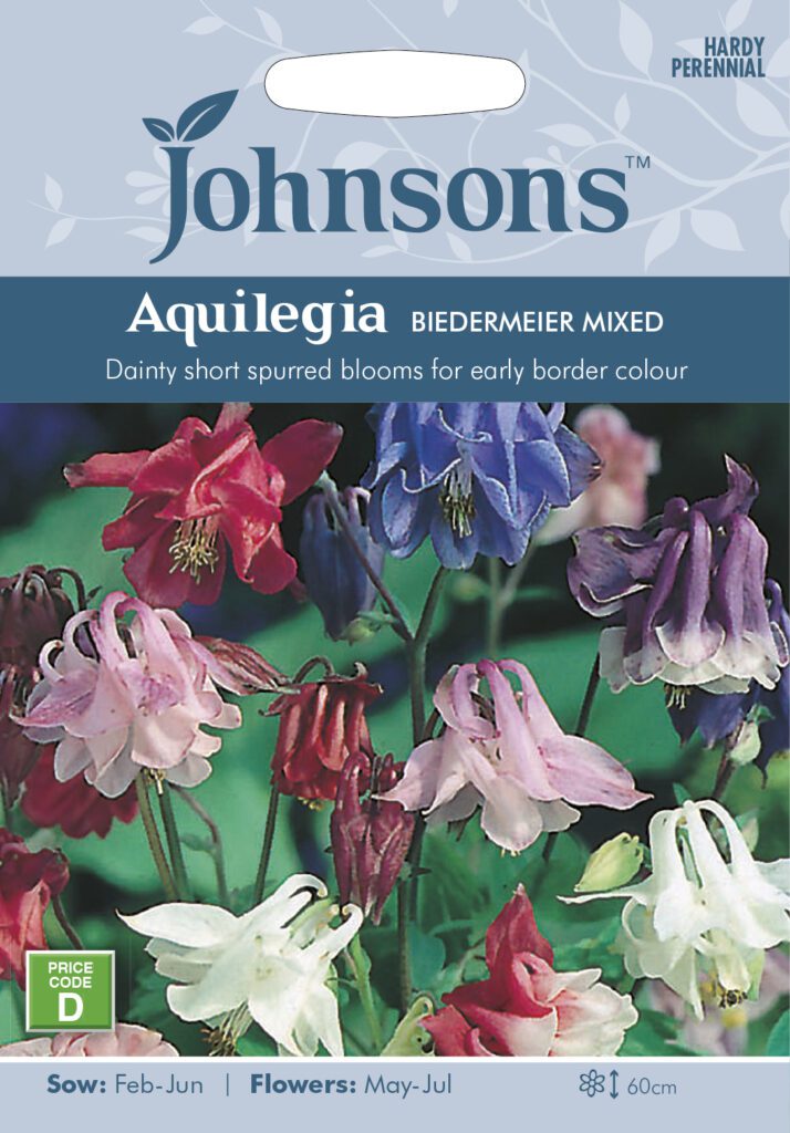 Johnsons Aquilegia Biedermeier Mixed Seeds 5010931005635