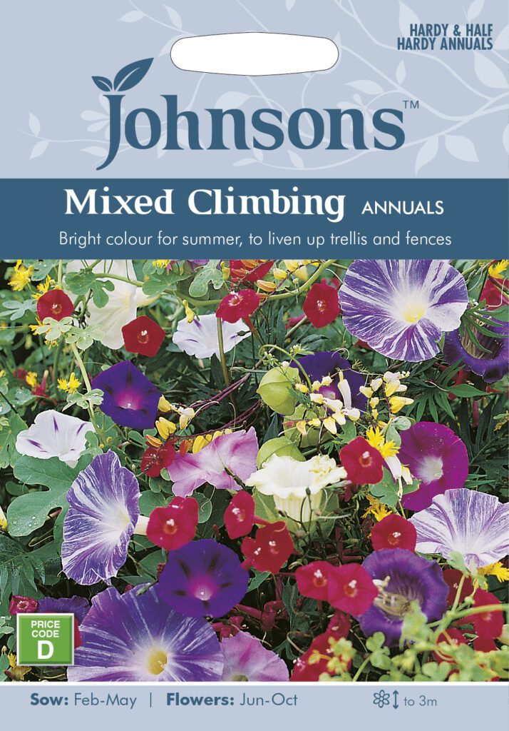 Johnsons Climbing Annual Mixed Seeds 5010931005680