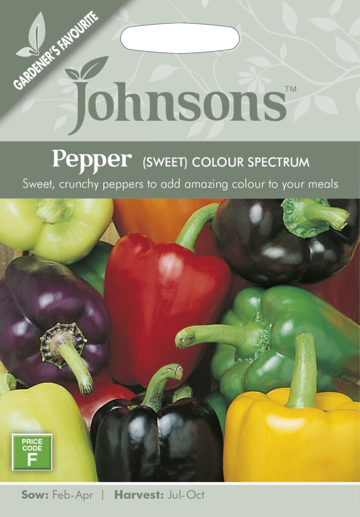 Johnsons Pepper Colour Spectrum Seeds 5010931006267