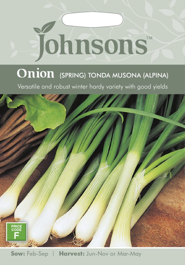 Johnsons Spring Onion Tonda Musona (Alpina) Seeds 5010931006311