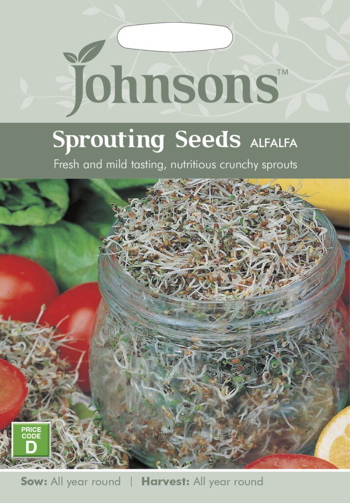 Johnsons Alfalfa Seeds 5010931006434