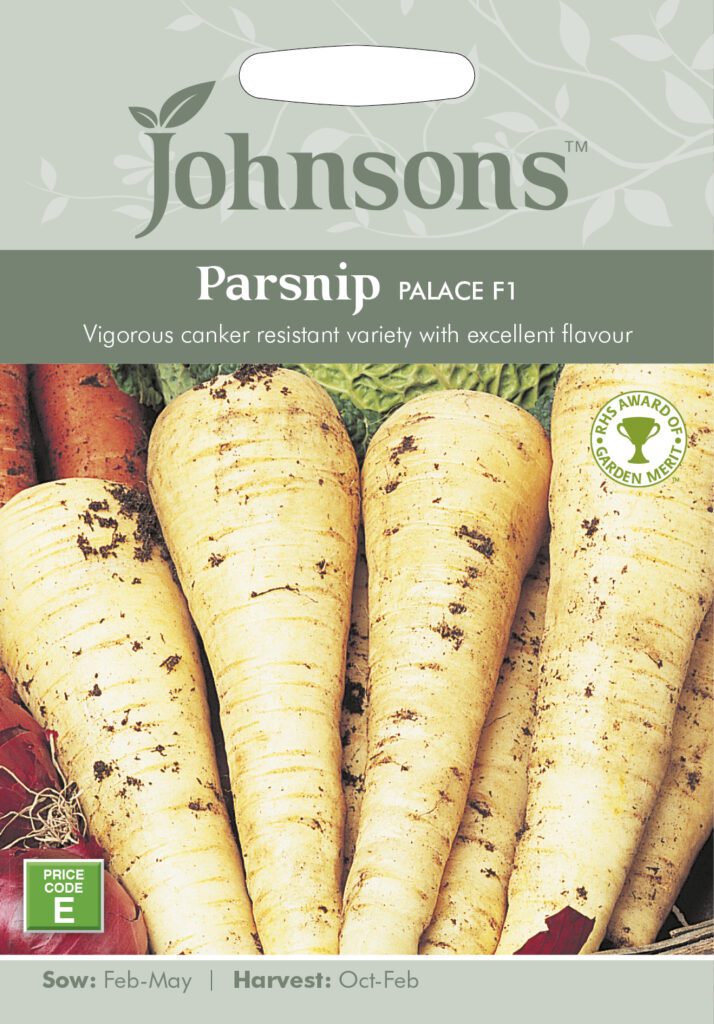 Johnsons Parsnip Palace F1 Seeds 5010931007288