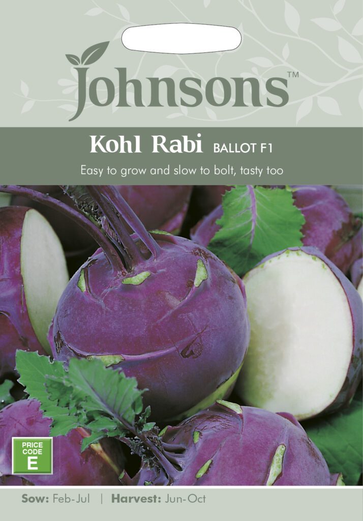 Johnsons Kohl Rabi Ballot F1 Seeds 5010931008711