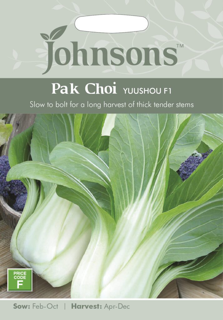 Johnsons Pak Choi Yuushou F1 Seeds 5010931008803