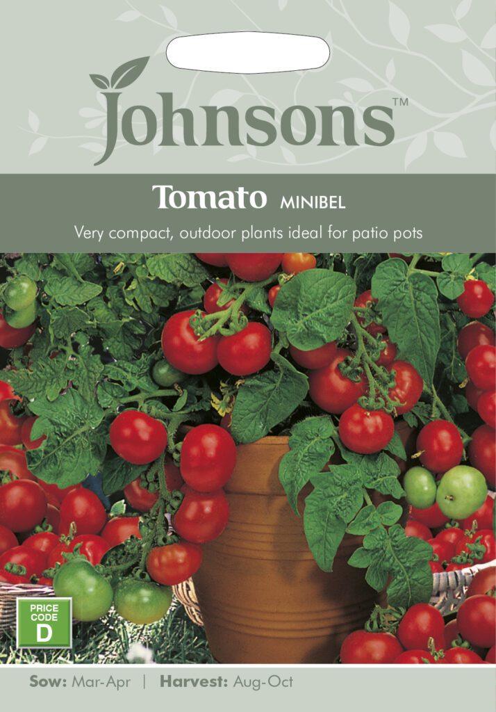 Johnsons Tomato Minibel Seeds 5010931009046