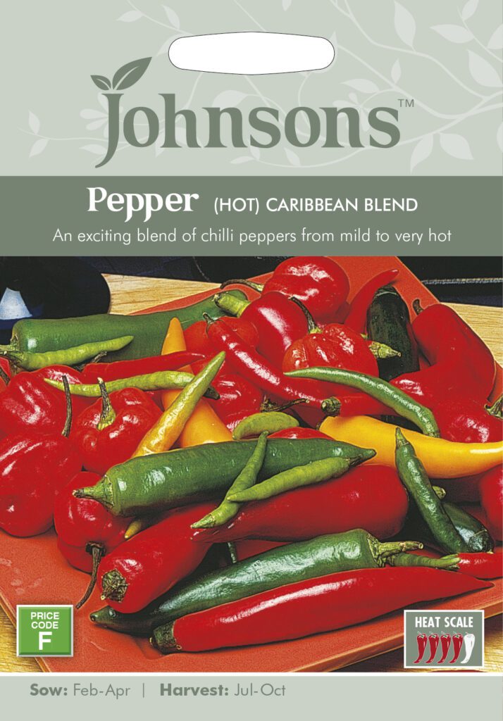 Johnsons Pepper Caribbean Blend Seeds 5010931100330