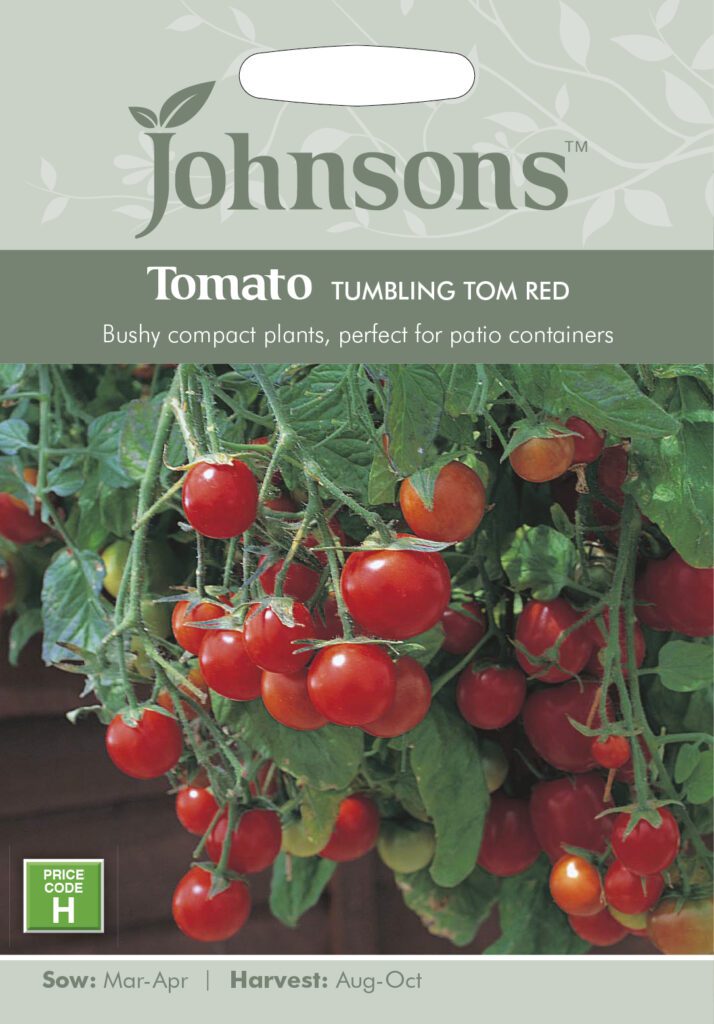 Johnsons Tomato Tumbling Tom Red Seeds 5010931106226