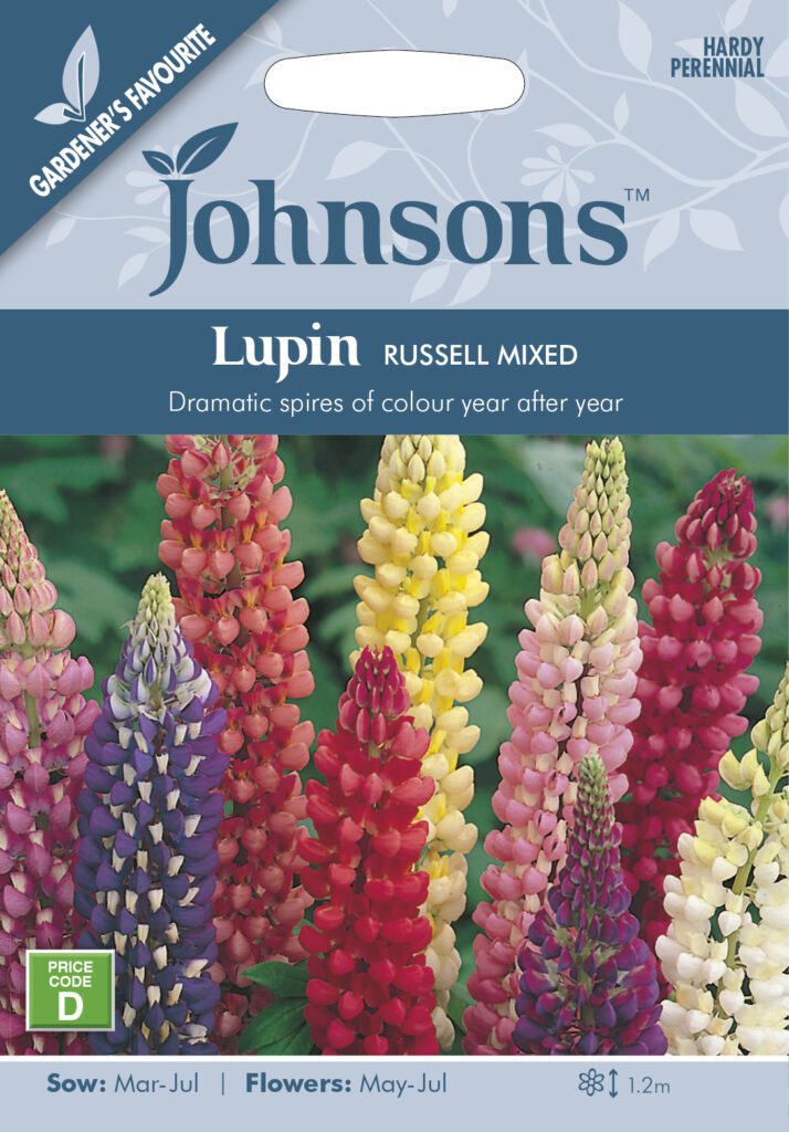 Johnsons Lupin Russell Mixed Seeds 5010931112609