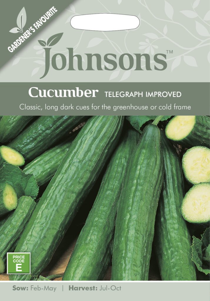 Johnsons Cucumber Telegraph Improved Seeds 5010931141401