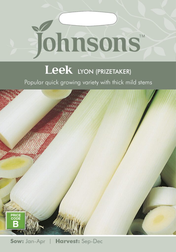 Johnsons Leek Lyon (Prizetaker) Seeds 5010931141593