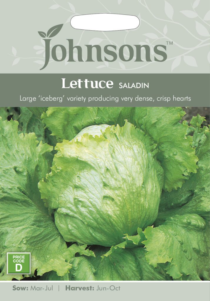 Johnsons Lettuce Saladin Seeds 5010931141869