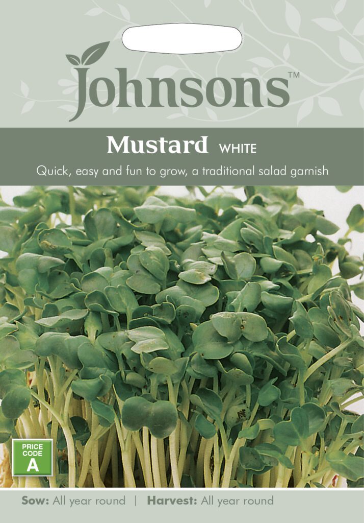 Johnsons Mustard White Seeds 5010931142293