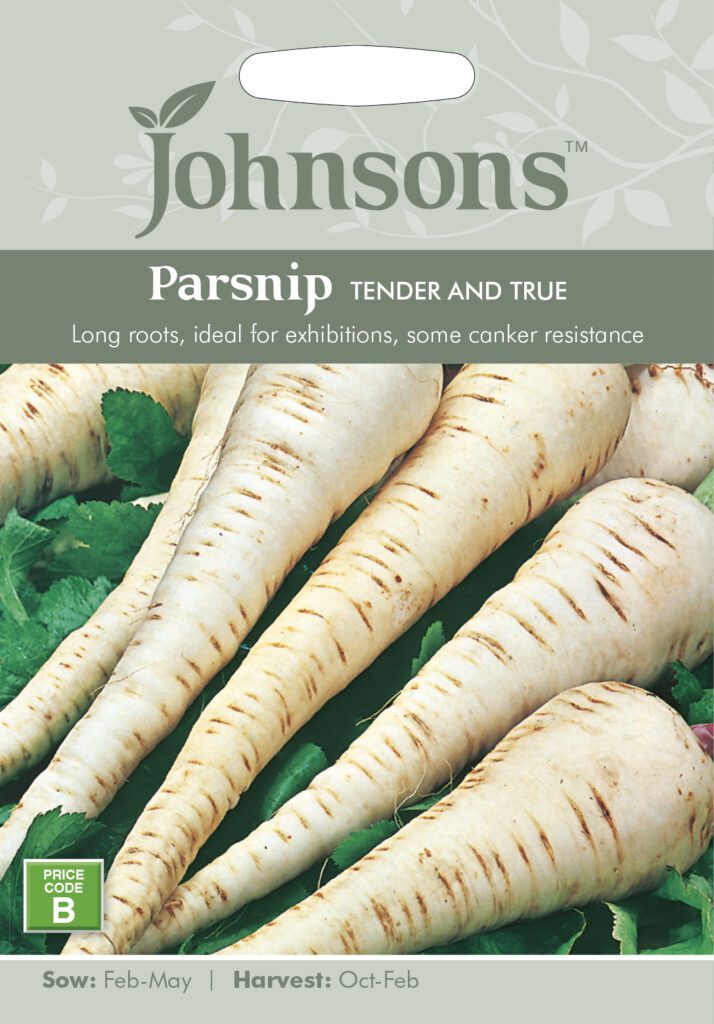 Johnsons Parsnip Tender And True Seeds 5010931142699