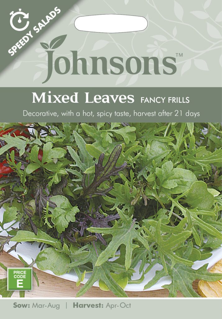 Johnsons Mixed Leaves Fancy Frills Seeds 5010931170128