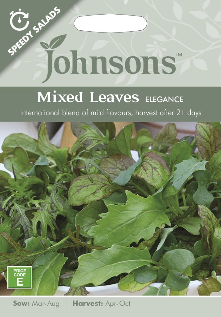 Johnsons Mixed Leaves Elegance Seeds 5010931170449