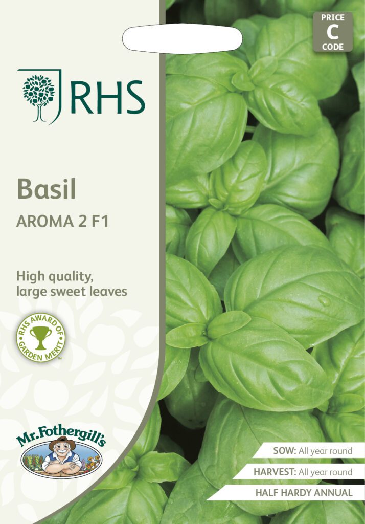 Johnsons Basil Aroma F1 Seeds 5010931192984