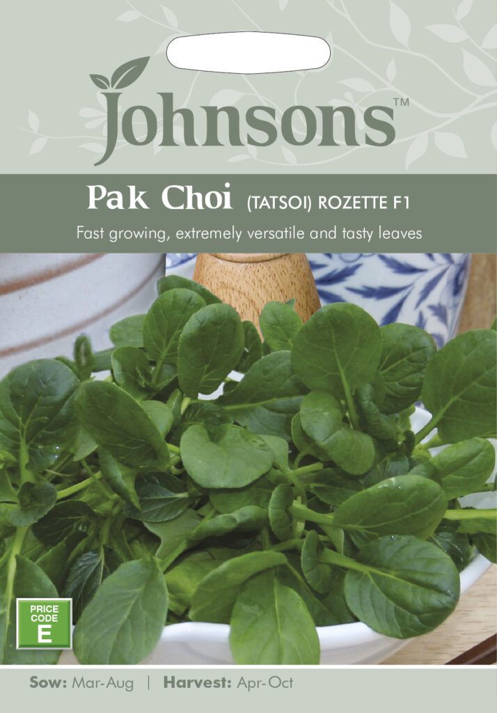 Johnsons Pak Choi Rozette Seeds 5010931193059