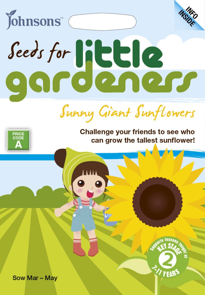 Little Gardeners Sunflower Sunny Giant Seeds 5010931193431