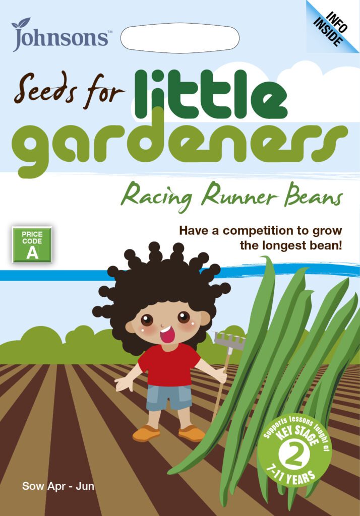 Little Gardeners Runner Bean Racing Seeds 5010931193479