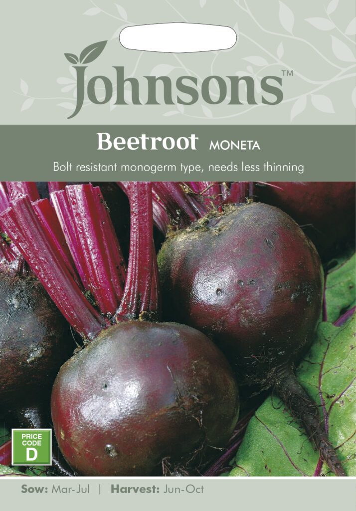 Johnsons Beetroot Moneta Seeds 5010931202058