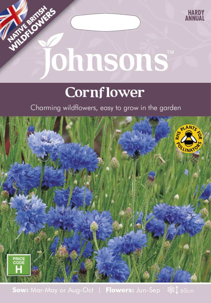 Johnsons Cornflower Seeds 5010931202768