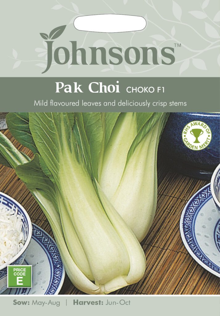 Johnsons Pak Choi Choko F1 Seeds 5010931203789