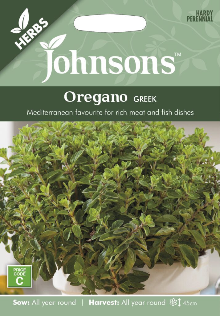 Johnsons Oregano Greek Seeds 5010931204366