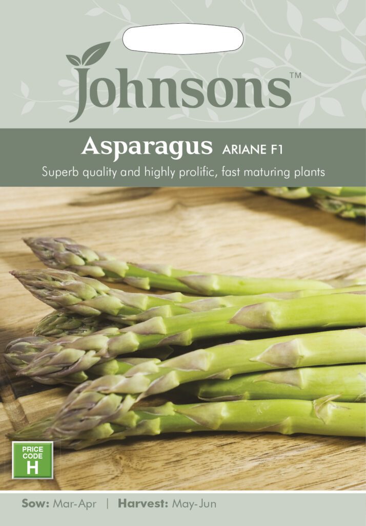 Johnsons Asparagus Ariane Seeds 5010931232826