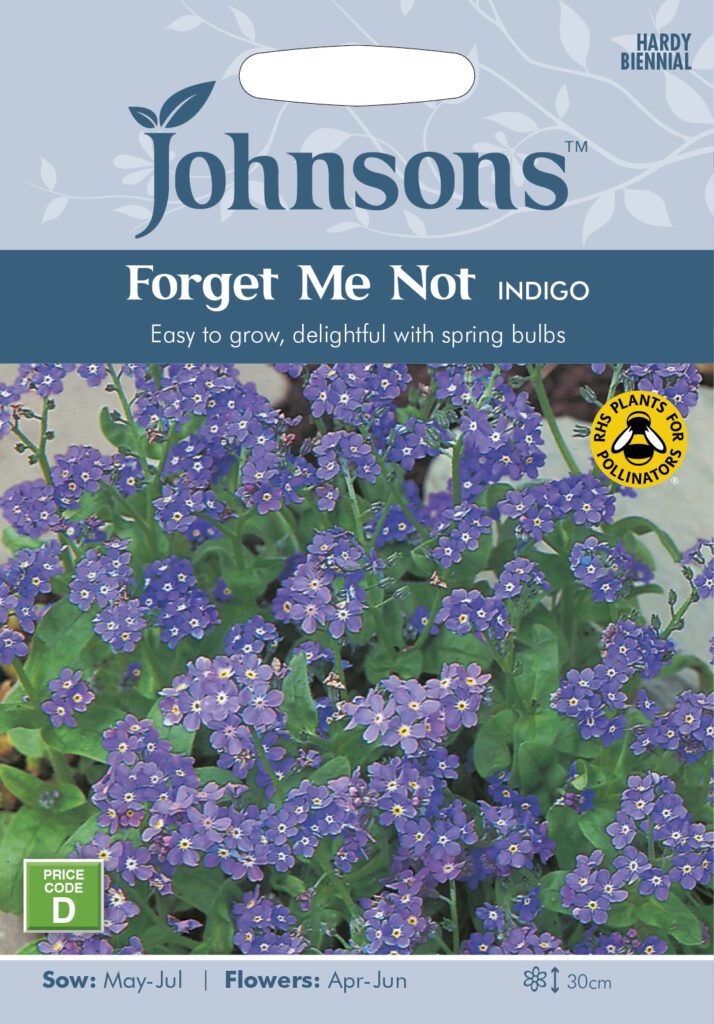 Johnsons Forget Me Not Indigo Seeds 5010931254743