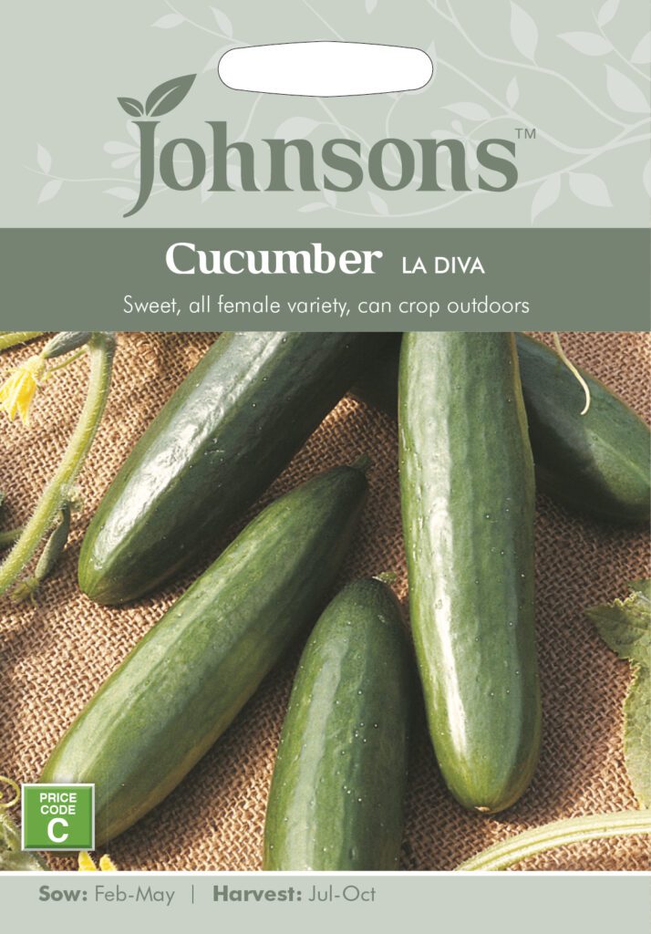 Johnsons Cucumber La Diva Seeds 5010931254811