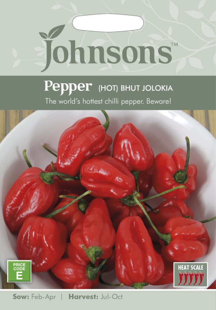 Johnsons Pepper Bhut Jolokia Seeds 5010931254835