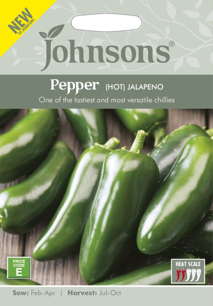 Johnsons Pepper Jalapeno Seeds 5010931385348