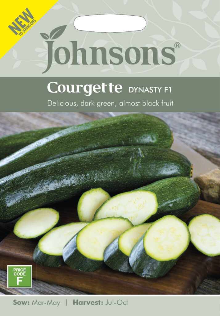 Johnsons Courgette Dynasty Seeds 5010931386871