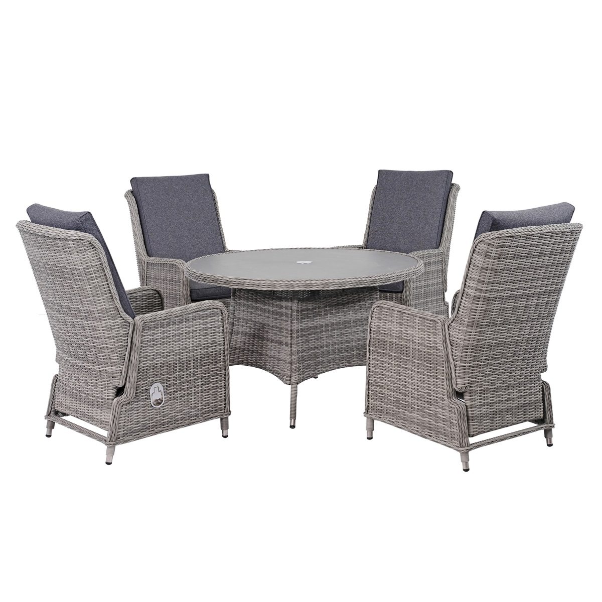 Tenby 4 Seat Garden Dining Set 5056771098024