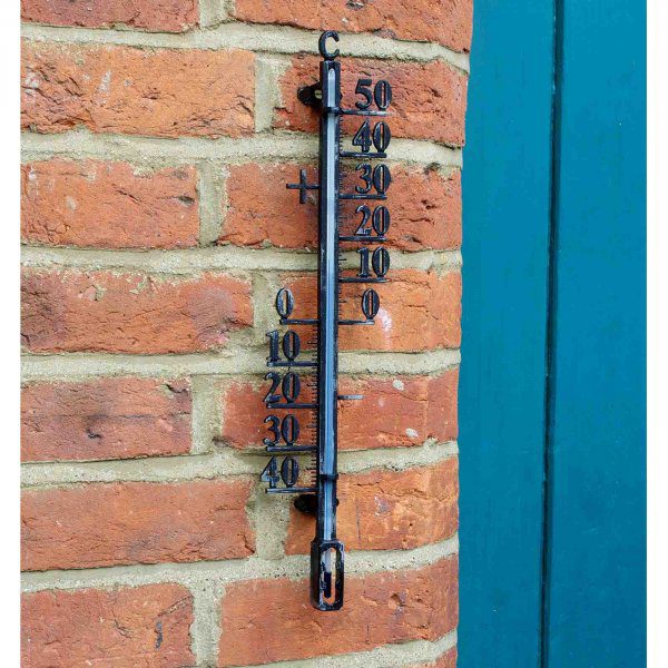 Large Metal Wall Thermometer 5050642006705