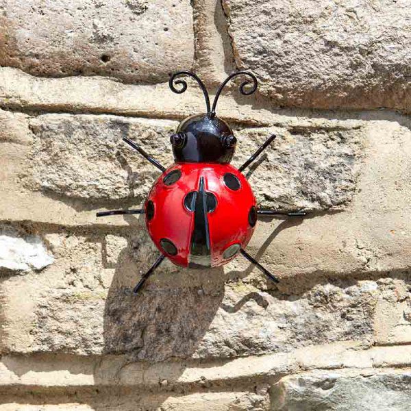 Hangers On Garden Wall Art Ladybird – Small 5050642019361