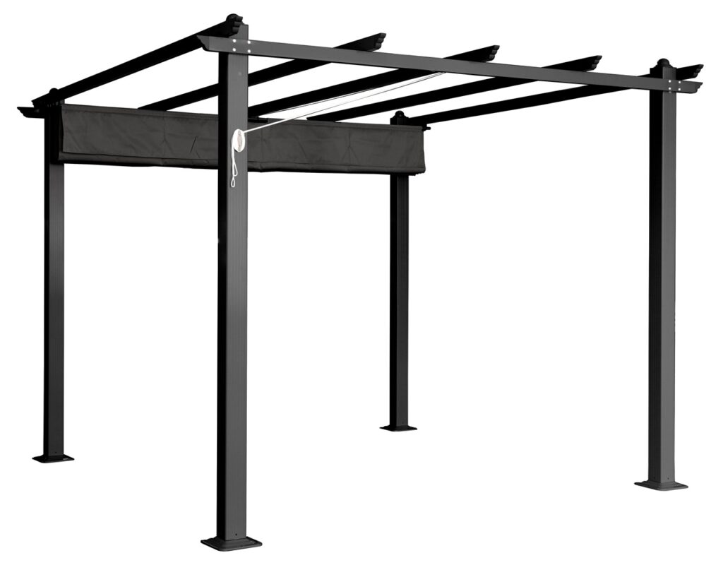 Vita Garden Pergola With Retractable Roof 5056771098307