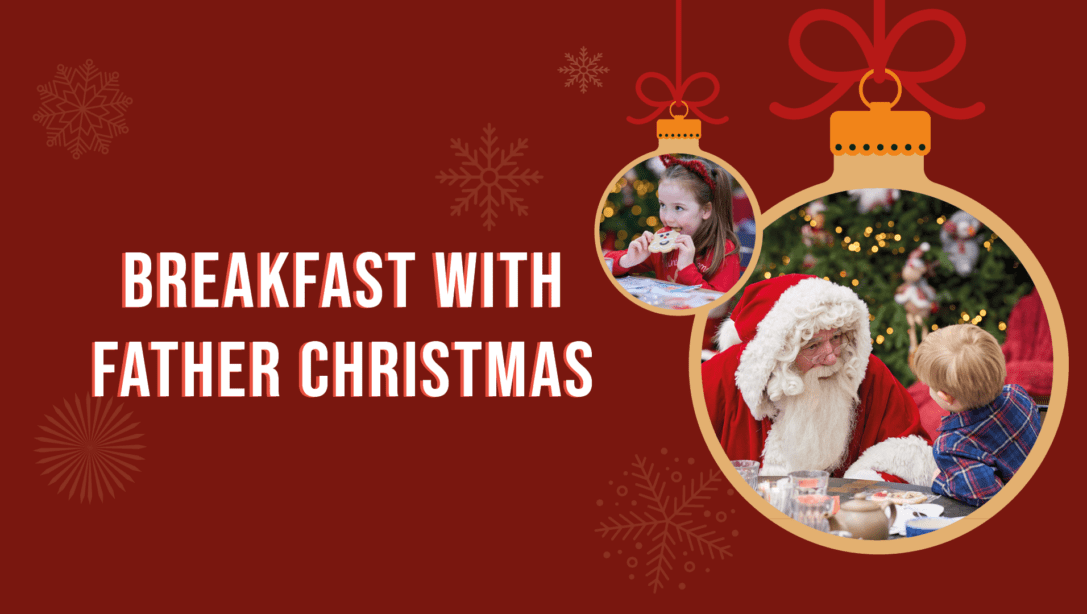 Breakfast with Father Christmas Banner 2024