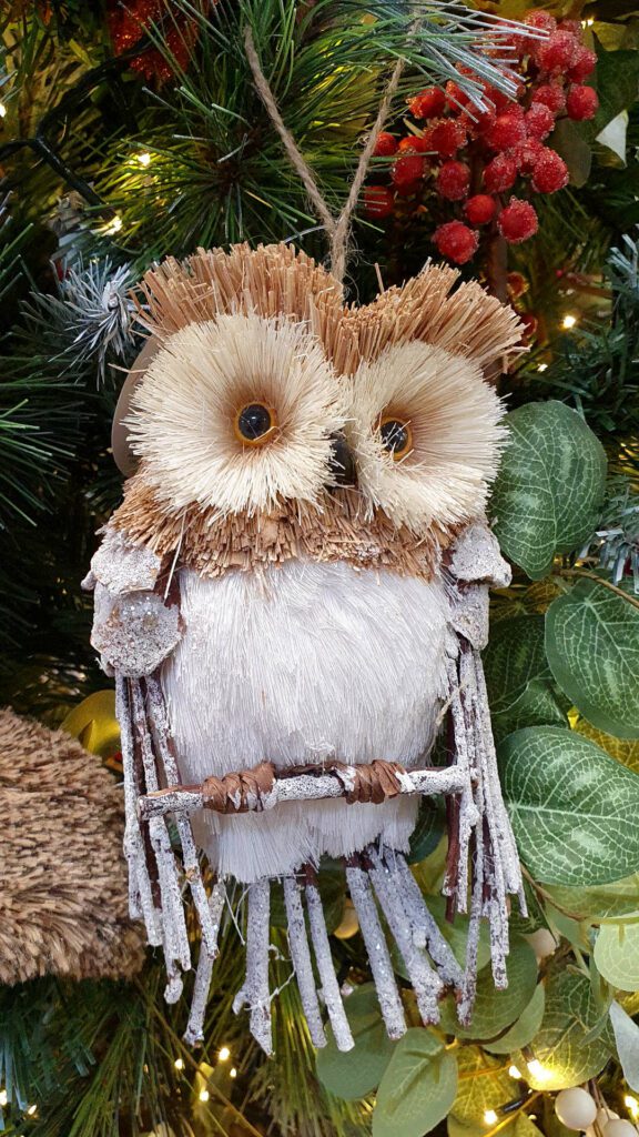 Owl Christmas Tree Ornament